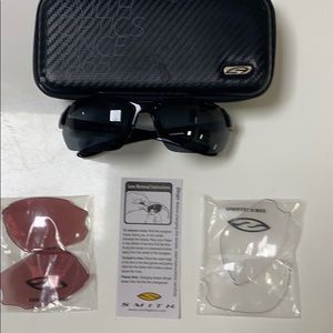 SMITH / “Evolve”  Polarized Black Athletic Glasses